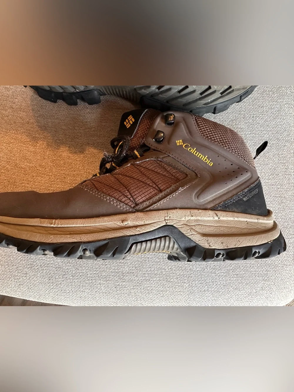 Brown Columbia Transverse Waterproof Hiking Boots
